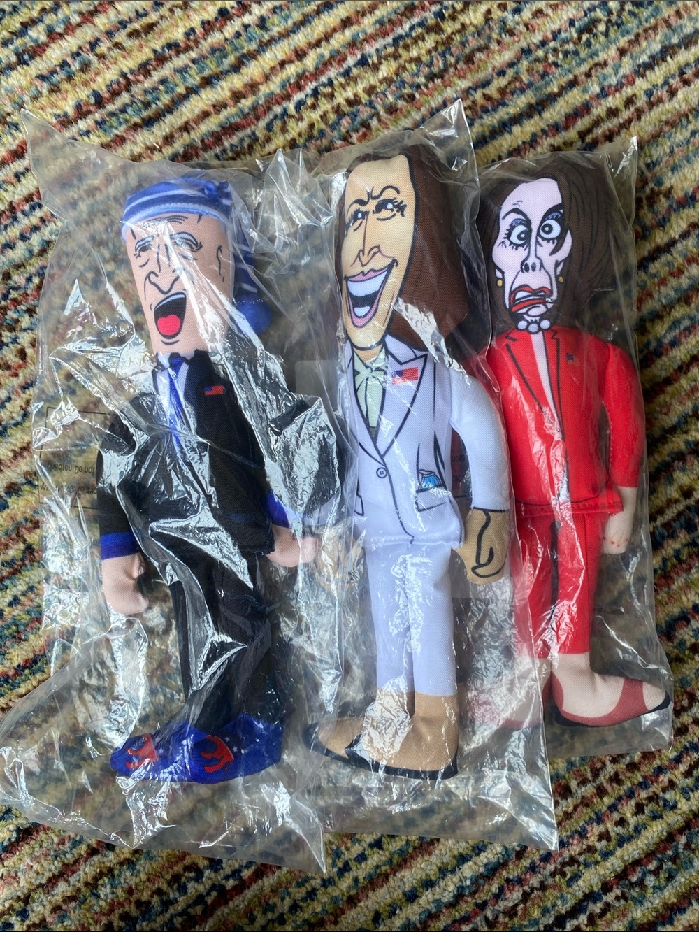 Political Figures dog chew toys